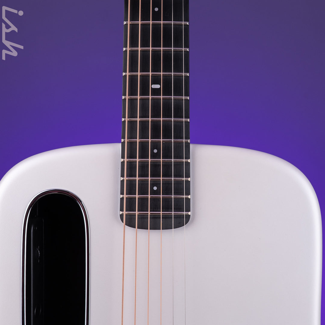 2023 LAVA ME 4 Carbon 38" Smart Acoustic-Electric Guitar White (w/ Airflow Bag)