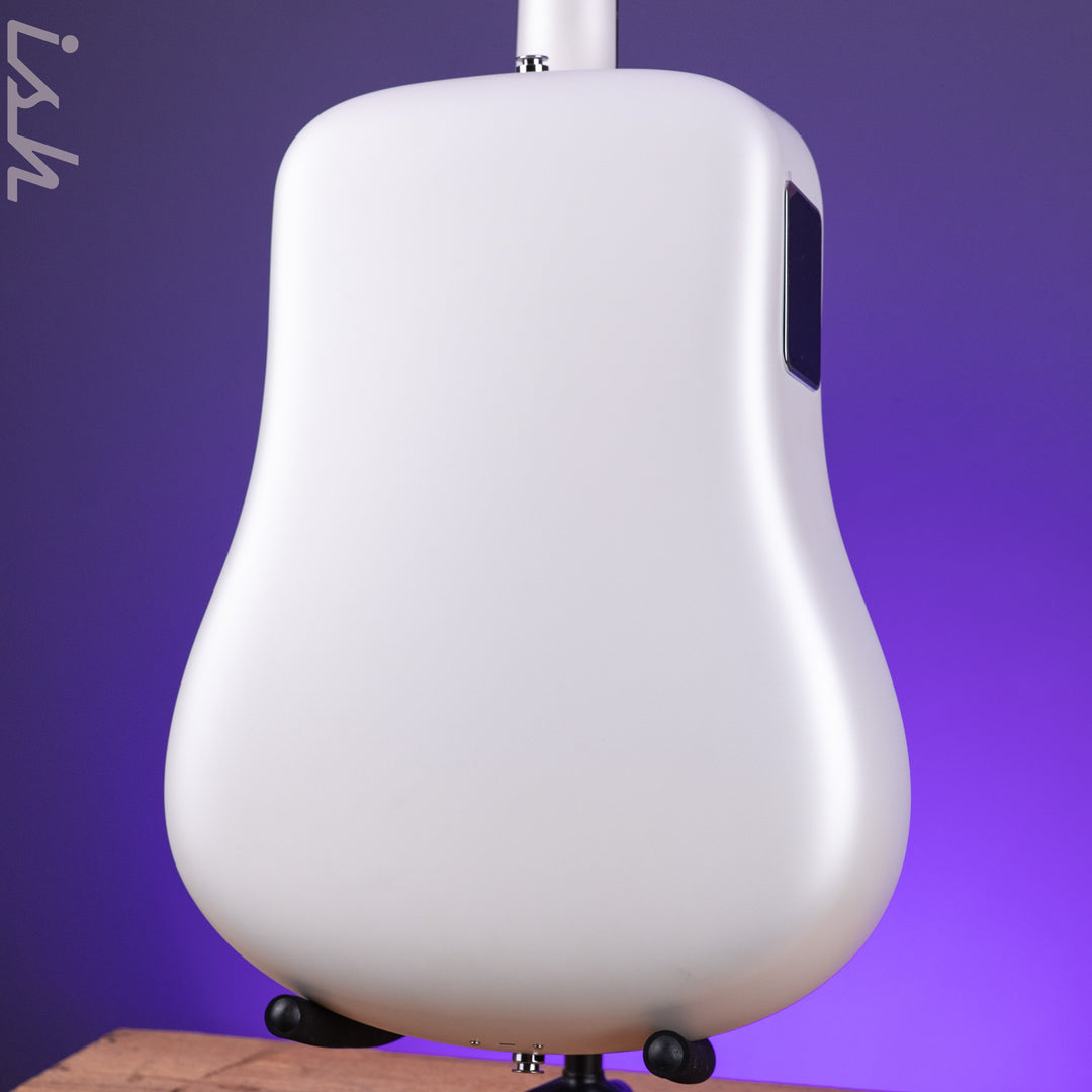 2023 LAVA ME 4 Carbon 38" Smart Acoustic-Electric Guitar White (w/ Airflow Bag)