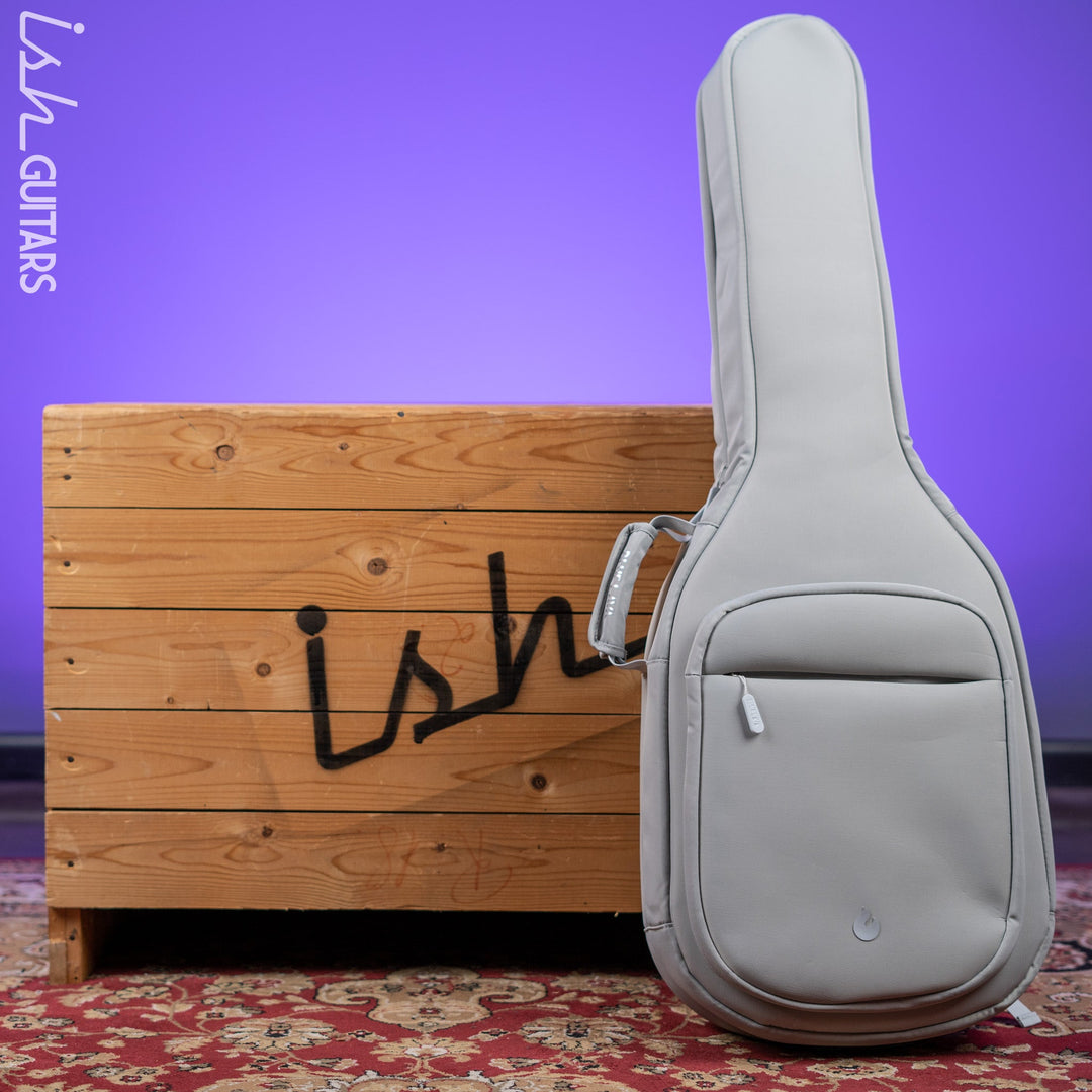 Lava Music Blue Lava Smart Acoustic Guitar Midnight Black w/ Airflow Bag Demo