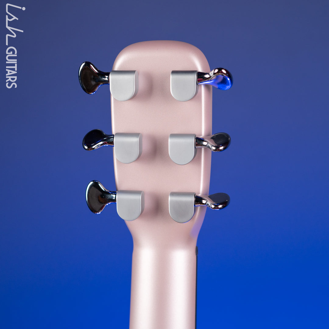Lava Music LAVA ME 4 Carbon 36" Smart Acoustic-Electric Guitar Pink (w/ Airflow Bag)