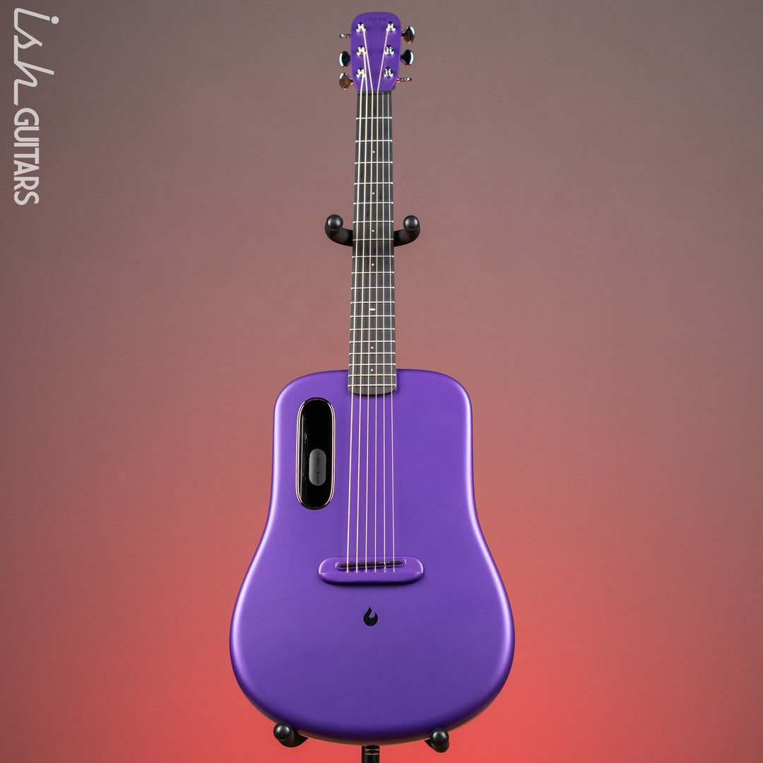 Lava Music LAVA ME 4 Carbon 36" Smart Acoustic-Electric Guitar Purple (w/ Airflow Bag)