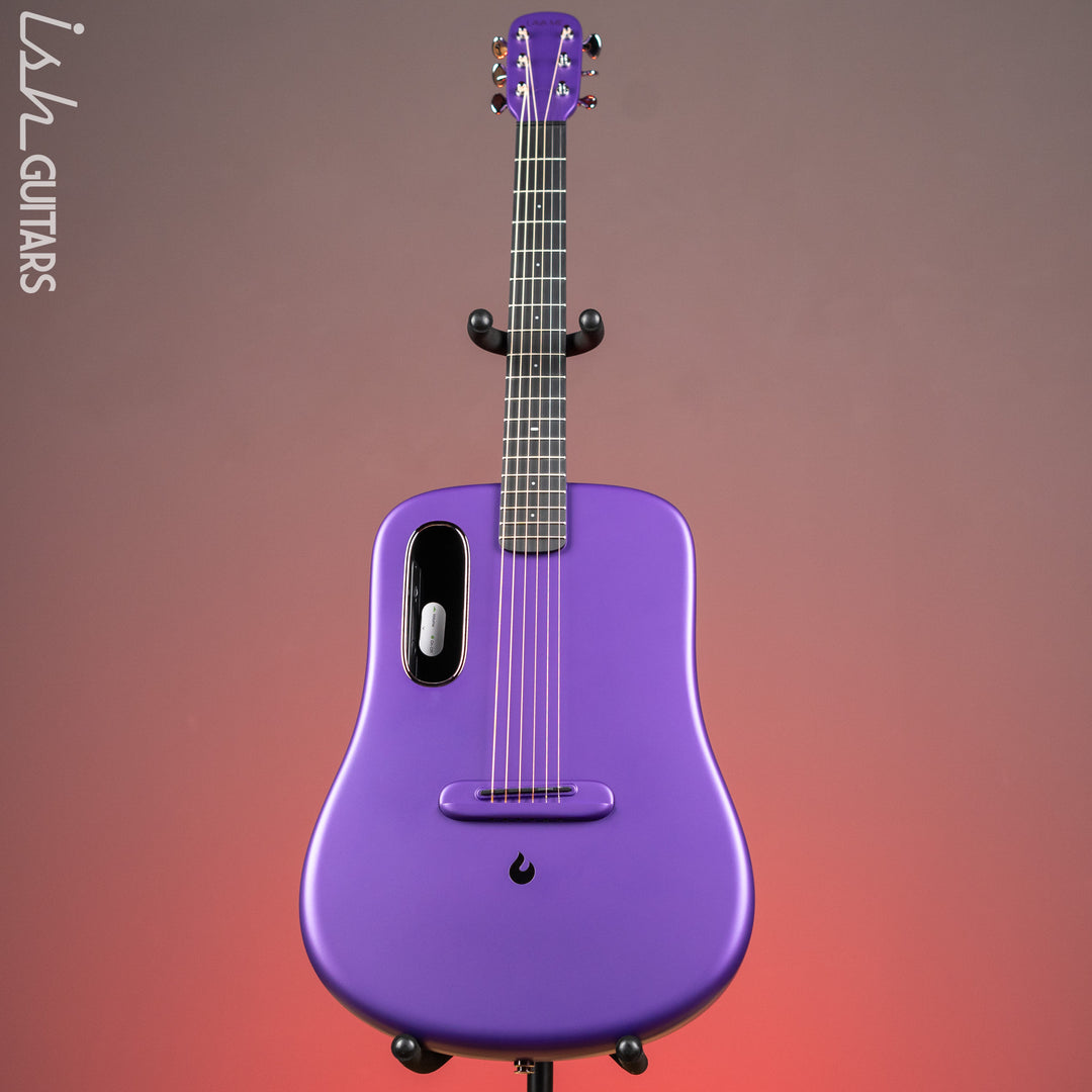 Lava Music LAVA ME 4 Carbon 38" Smart Acoustic-Electric Guitar Purple (w/ Airflow Bag)
