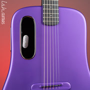 Lava Music LAVA ME 4 Carbon 38" Smart Acoustic-Electric Guitar Purple (w/ Airflow Bag)