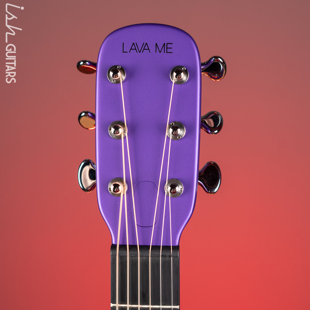 Lava Music LAVA ME 4 Carbon 38" Smart Acoustic-Electric Guitar Purple (w/ Airflow Bag)