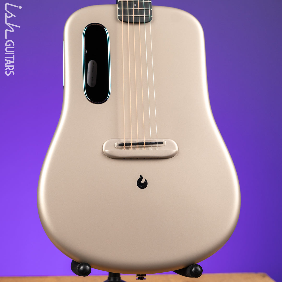 Lava Music LAVA ME 4 Carbon 36" Smart Acoustic-Electric Guitar Soft Gold (w/ Airflow Bag)