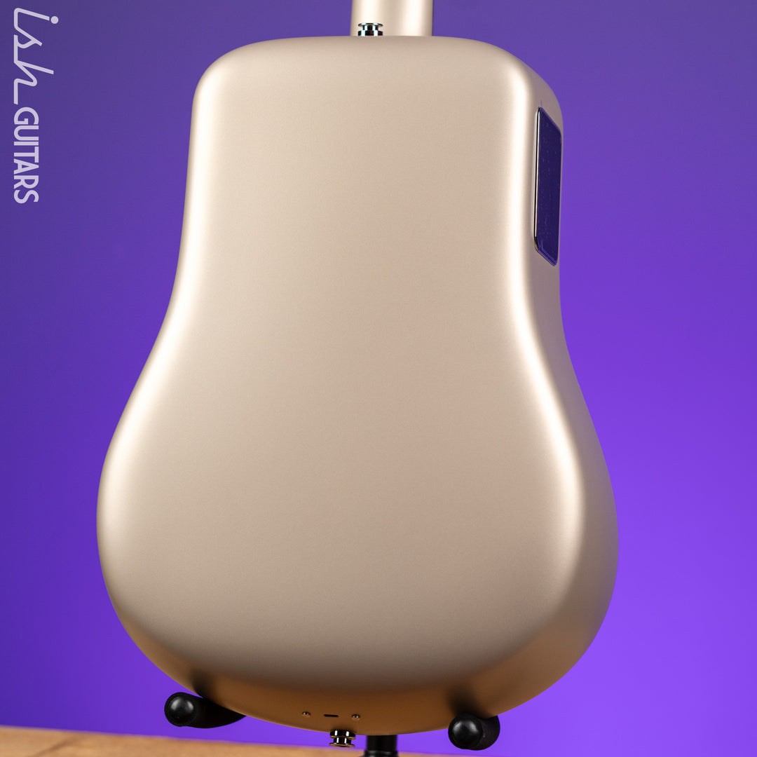 Lava Music LAVA ME 4 Carbon 36" Smart Acoustic-Electric Guitar Soft Gold (w/ Airflow Bag)