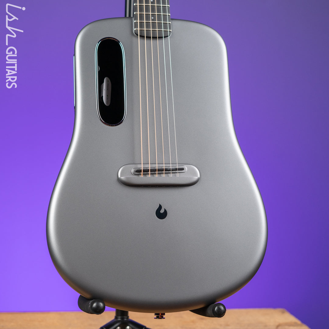 Lava Music LAVA ME 4 Carbon 36" Smart Acoustic-Electric Guitar Space Grey (w/ Airflow Bag)
