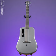 Lava Music LAVA ME 4 Carbon 36" Smart Acoustic-Electric Guitar Space Grey (w/ Airflow Bag)