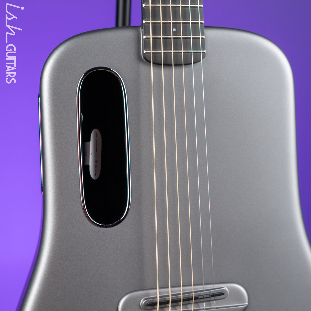 Lava Music LAVA ME 4 Carbon 36" Smart Acoustic-Electric Guitar Space Grey (w/ Airflow Bag)