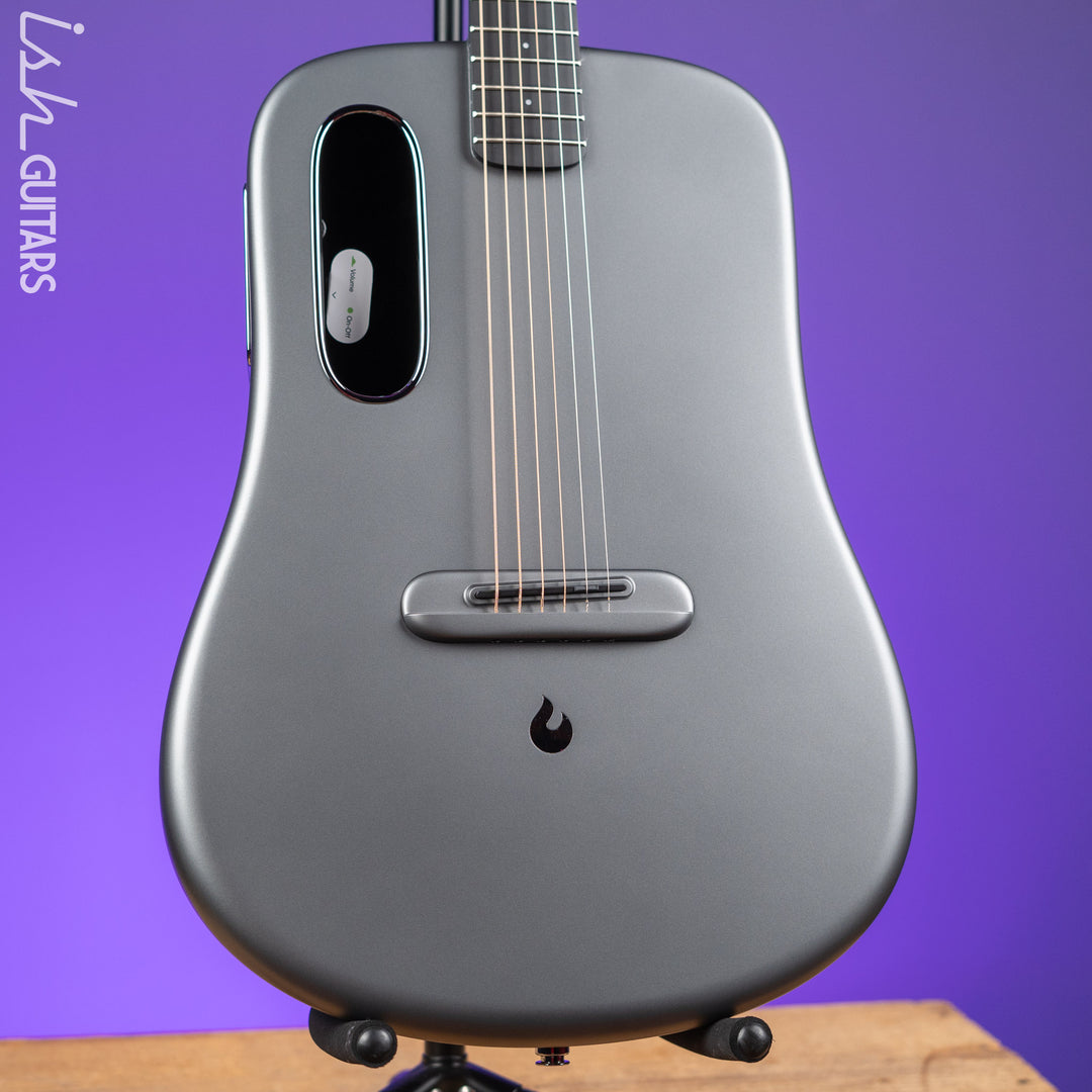 Lava Music LAVA ME 4 Carbon 38" Smart Acoustic-Electric Guitar Space Grey (w/ Airflow Bag)