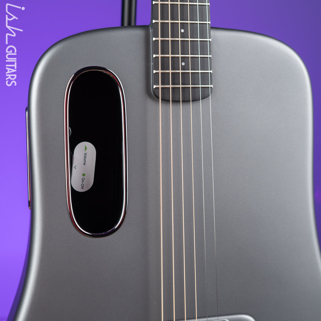 Lava Music LAVA ME 4 Carbon 38" Smart Acoustic-Electric Guitar Space Grey (w/ Airflow Bag)