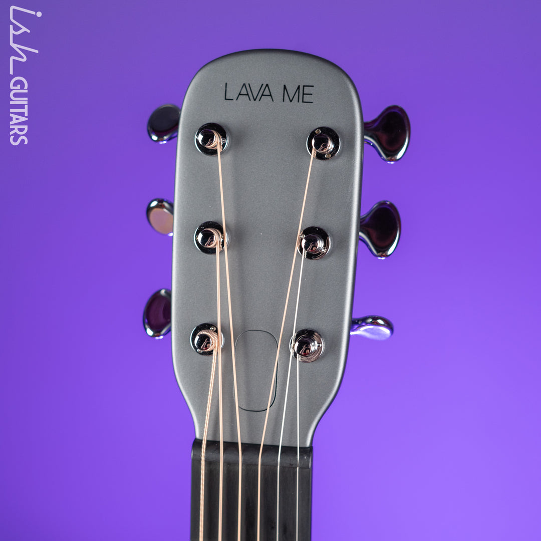 Lava Music LAVA ME 4 Carbon 38" Smart Acoustic-Electric Guitar Space Grey (w/ Airflow Bag)