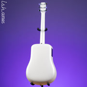 Lava Music LAVA ME 4 Carbon 36" Smart Acoustic-Electric Guitar White (w/ Airflow Bag)
