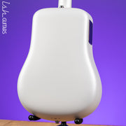 Lava Music LAVA ME 4 Carbon 36" Smart Acoustic-Electric Guitar White (w/ Airflow Bag)