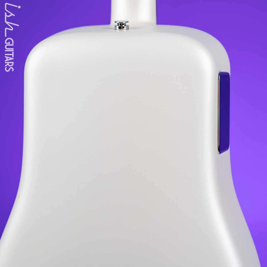 Lava Music LAVA ME 4 Carbon 36" Smart Acoustic-Electric Guitar White (w/ Airflow Bag)