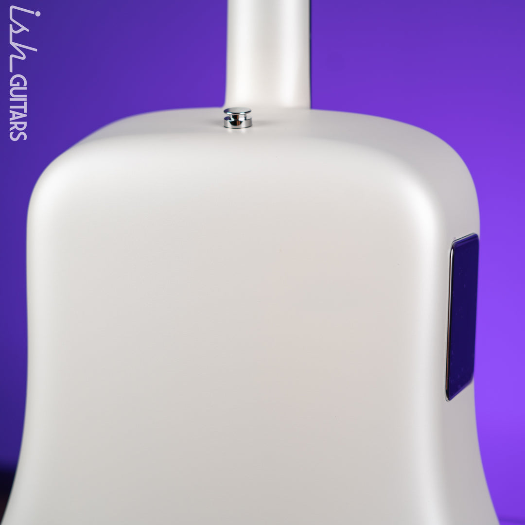 Lava Music LAVA ME 4 Carbon 38" Smart Acoustic-Electric Guitar White (w/ Airflow Bag)