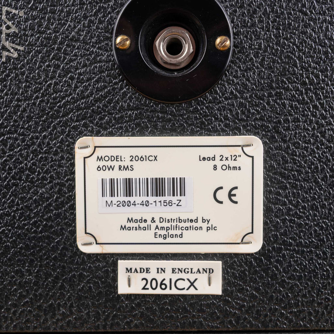 2004 Marshall 2061CX Lead 2x12 Cab