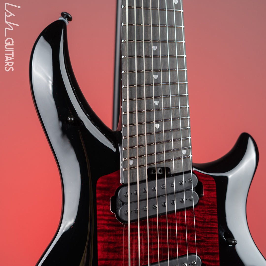 Ernie Ball Music Man Majesty 8-String Guitar Sanguine Red Demo