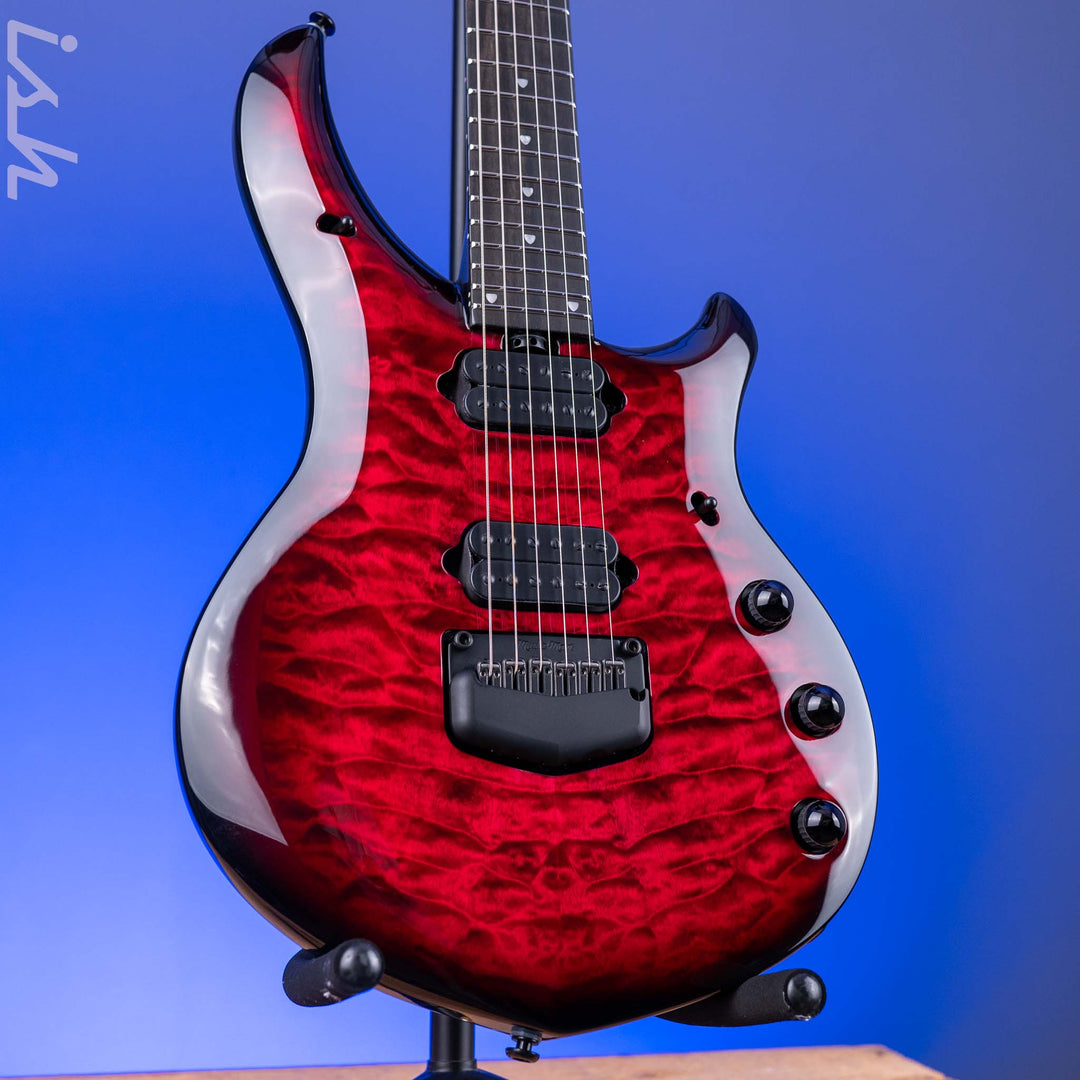 Ernie Ball Music Man BFR John Petrucci Majesty 6 Electric Guitar Red Nebula