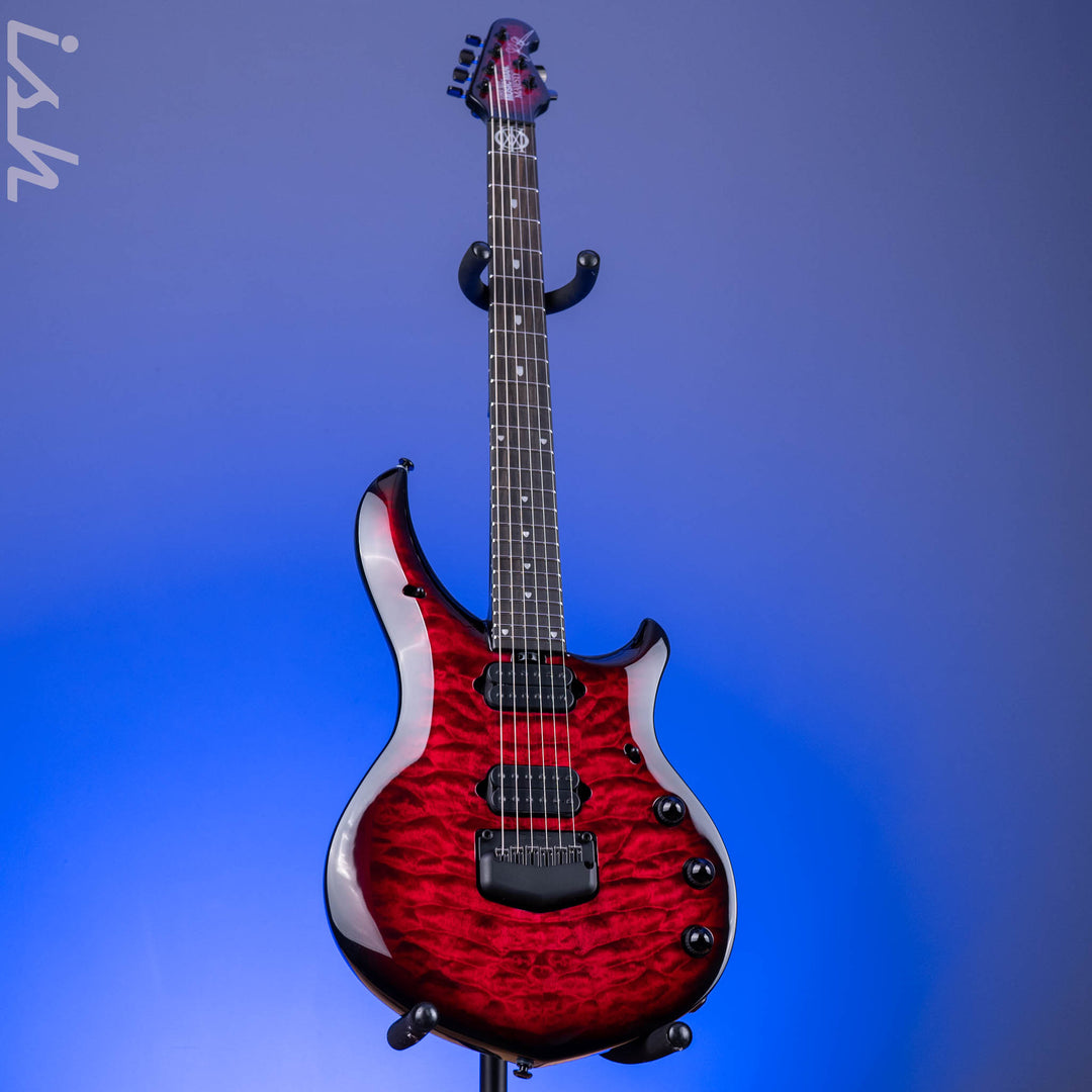 Ernie Ball Music Man BFR John Petrucci Majesty 6 Electric Guitar Red Nebula