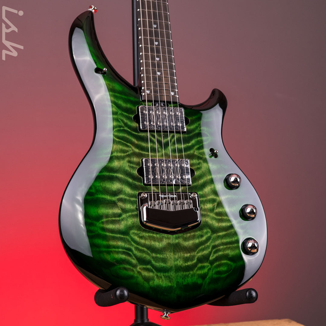 Ernie Ball Music Man BFR Majesty 6-String Electric Guitar Malachite