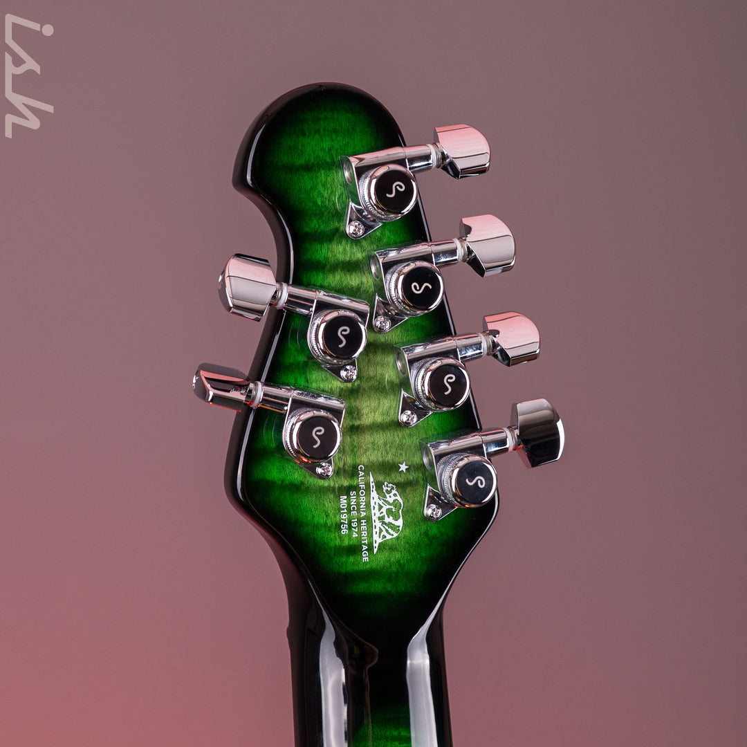 Ernie Ball Music Man BFR Majesty 6-String Electric Guitar Malachite