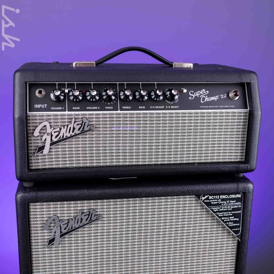 Fender Super Champ x2 Vintage Modified Tube Amplifier w/ Fender SC112 Cabinet