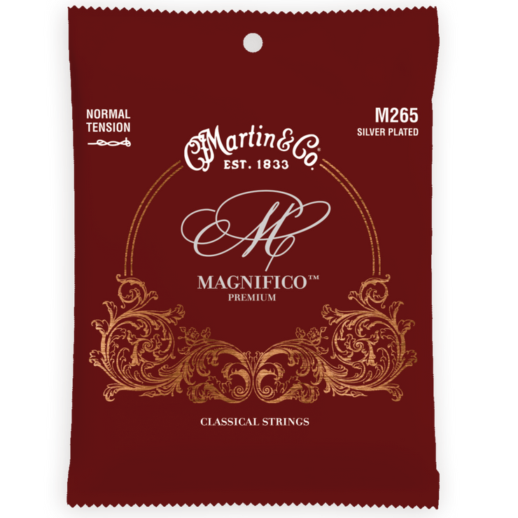 Martin M265 Silver Plated Classical Magnifico Strings Normal Tension