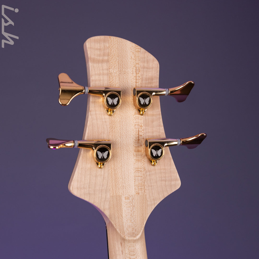 Fodera Monarch Deluxe 4 String Bass-Solid Body
