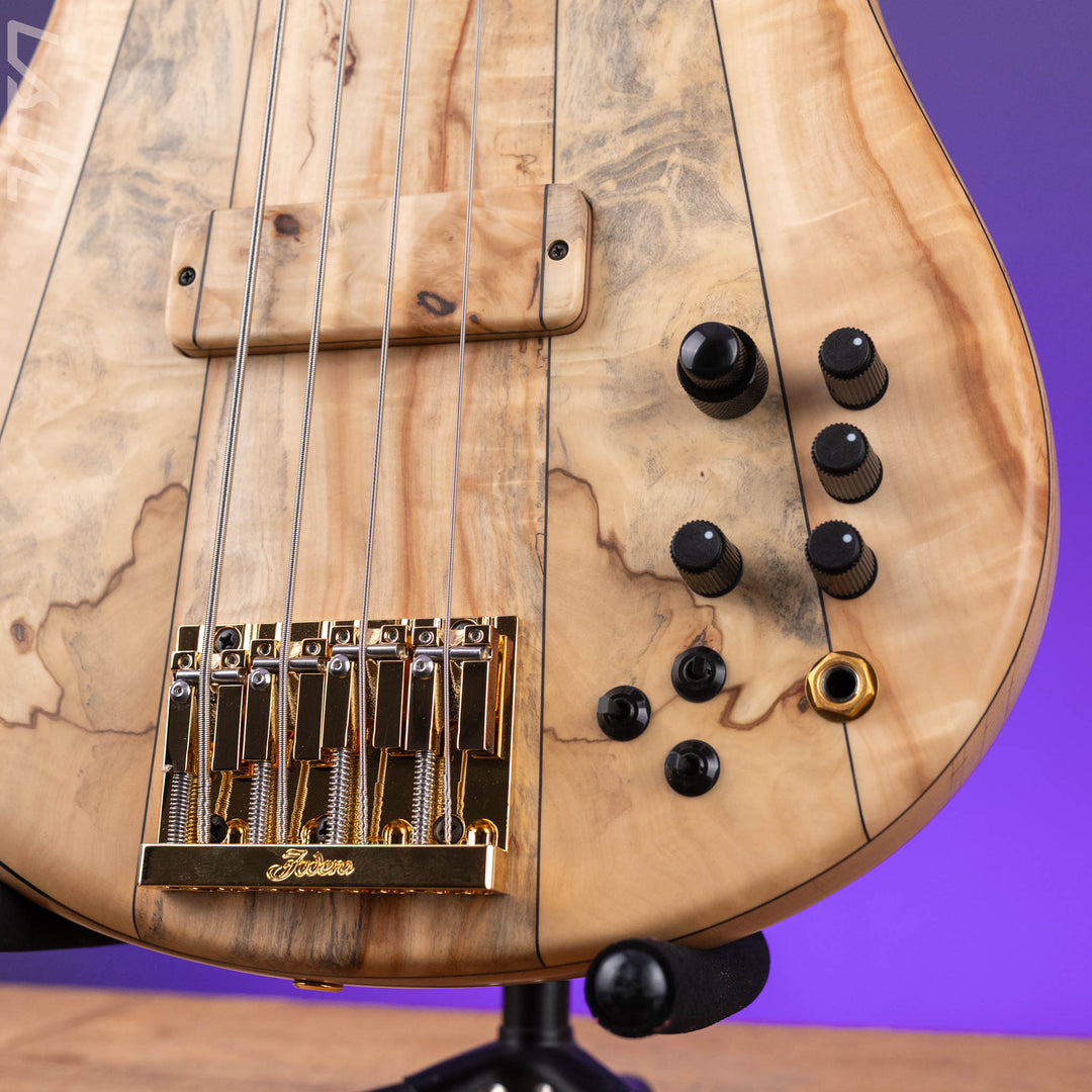 Fodera Monarch Deluxe 4 String Bass-Solid Body