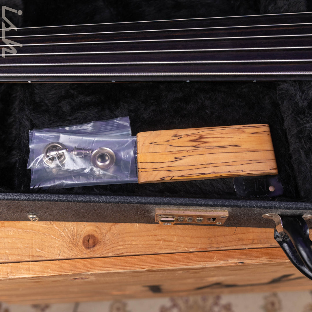 2008 Fodera Monarch Custom 6 String Fretless Bass Spalted Maple