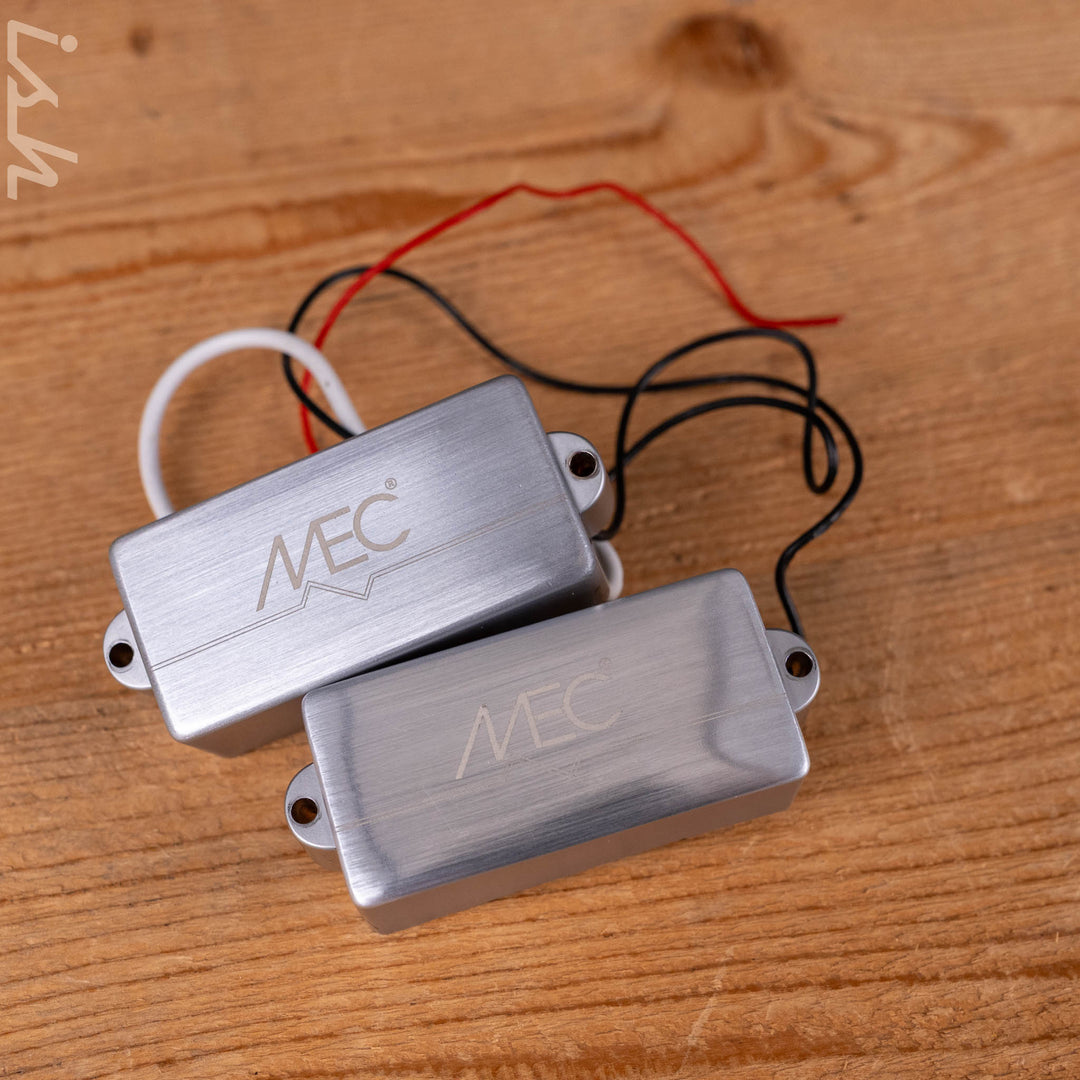 MEC Active P-Style 5-String Bass Pickups Brushed Chrome (Neck Pickup)