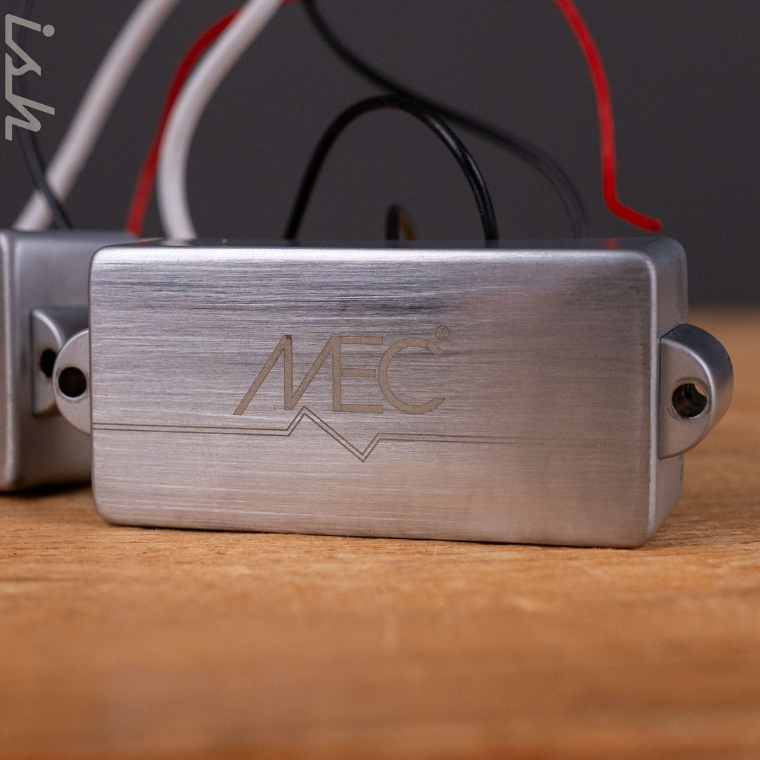 MEC Active P-Style 5-String Bass Pickups Brushed Chrome (Neck Pickup)
