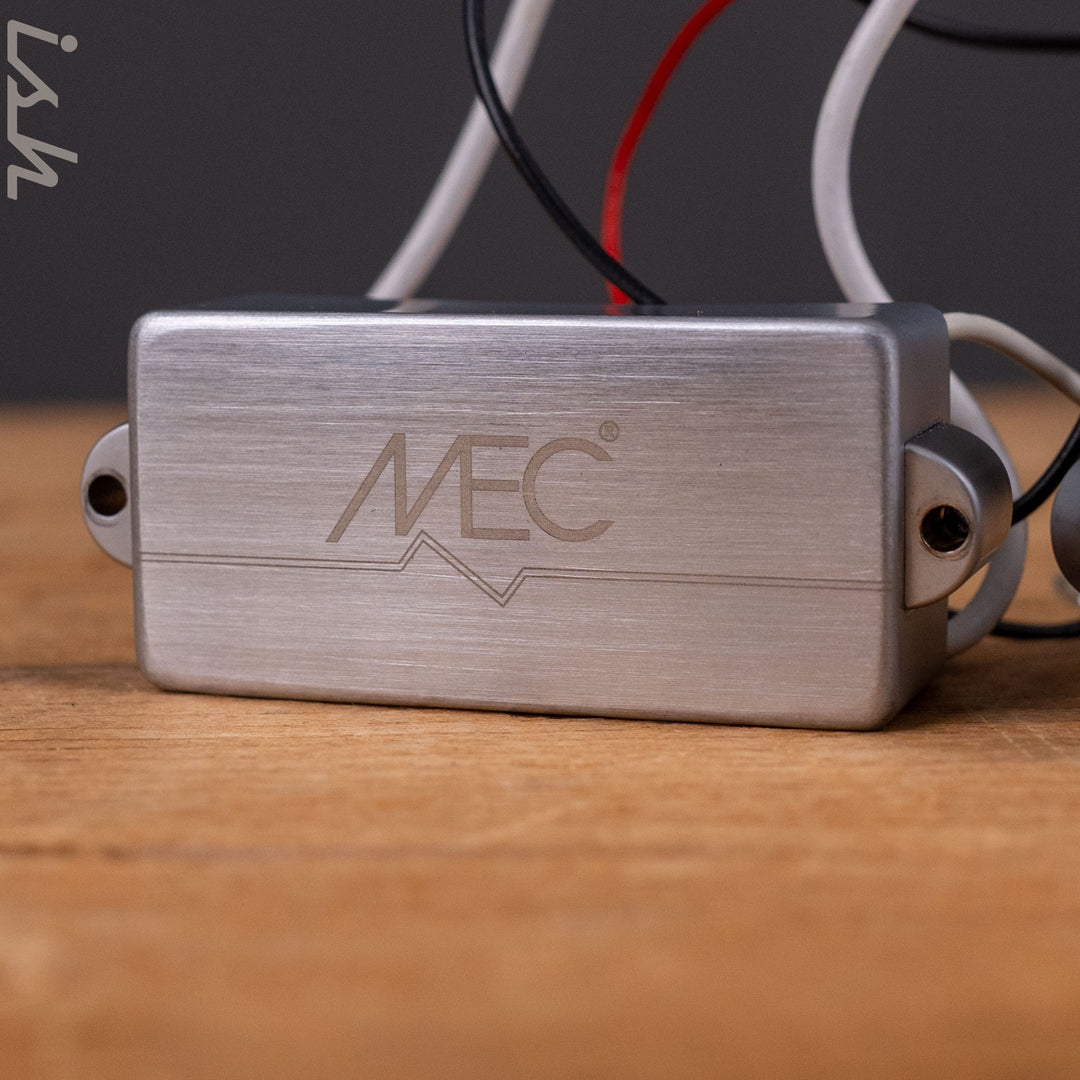 MEC Active P-Style 5-String Bass Pickups Brushed Chrome (Neck Pickup)