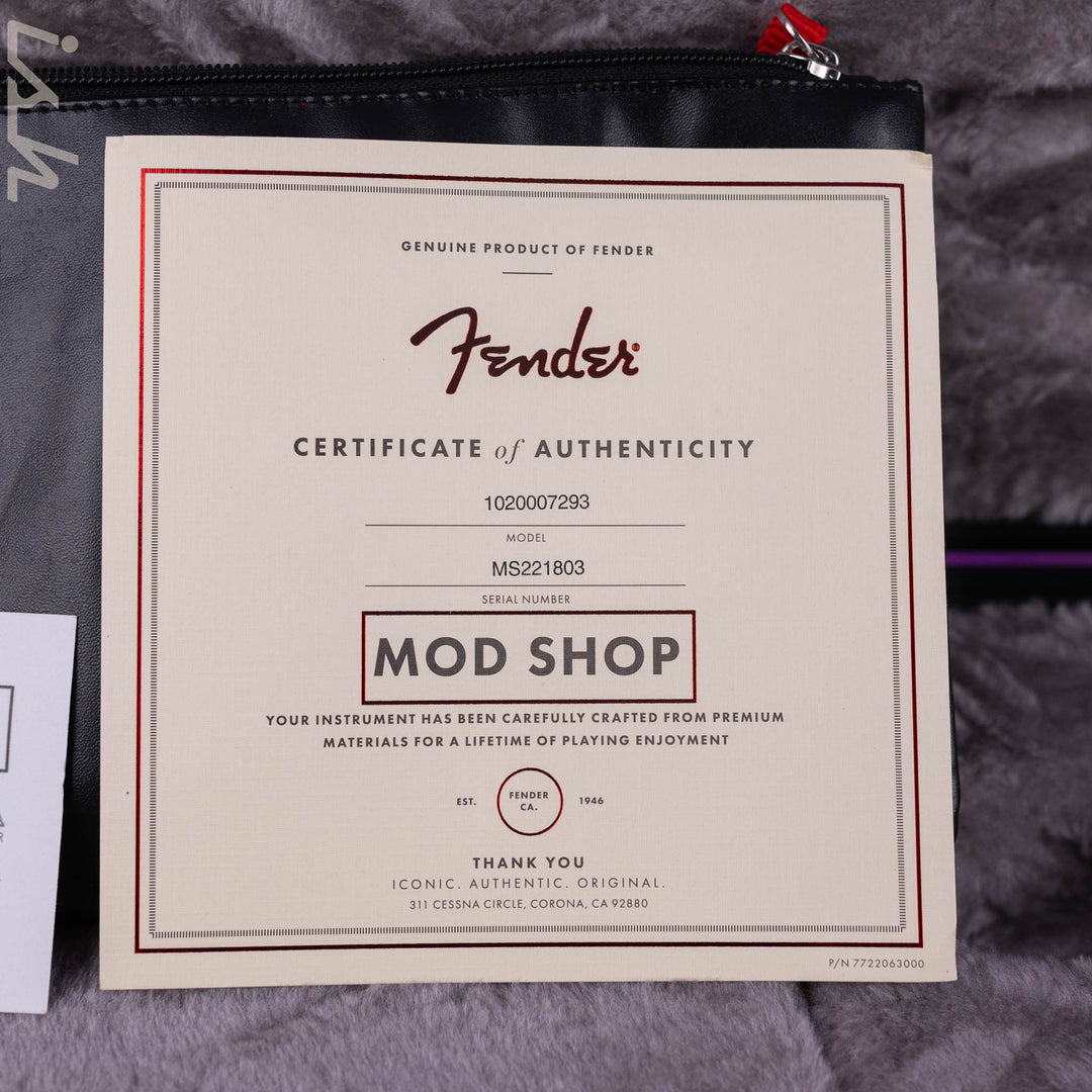 2022 Fender Mod Shop Telecaster Burst