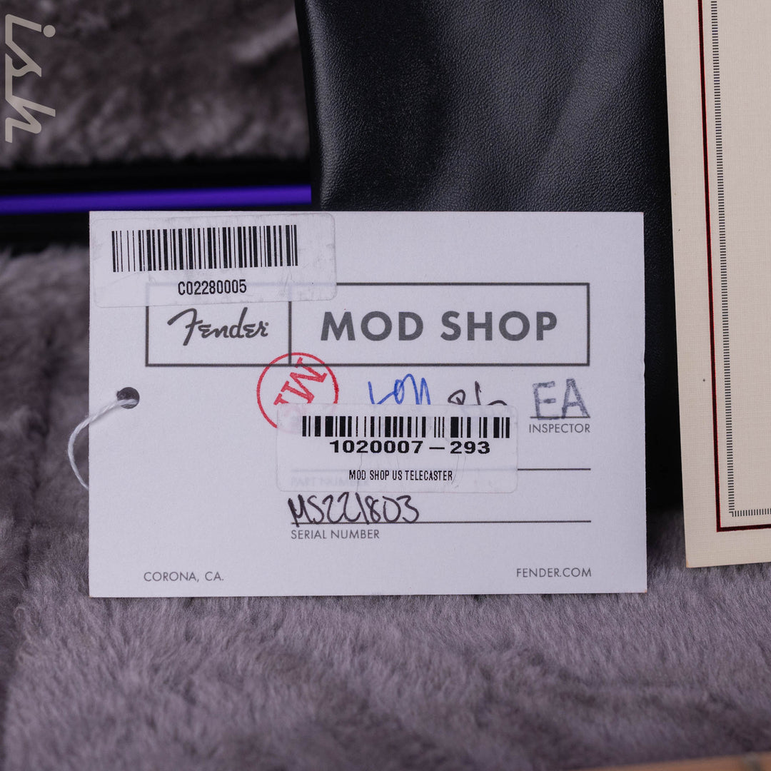 2022 Fender Mod Shop Telecaster Burst