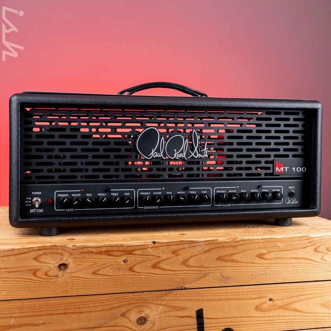 PRS MT 100 Mark Tremonti 100W Tube Amp Head Stealth Black Demo