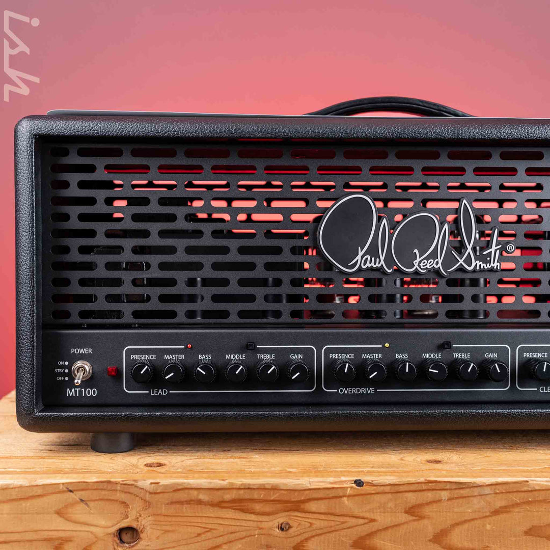 PRS MT 100 Mark Tremonti 100W Tube Amp Head Stealth Black