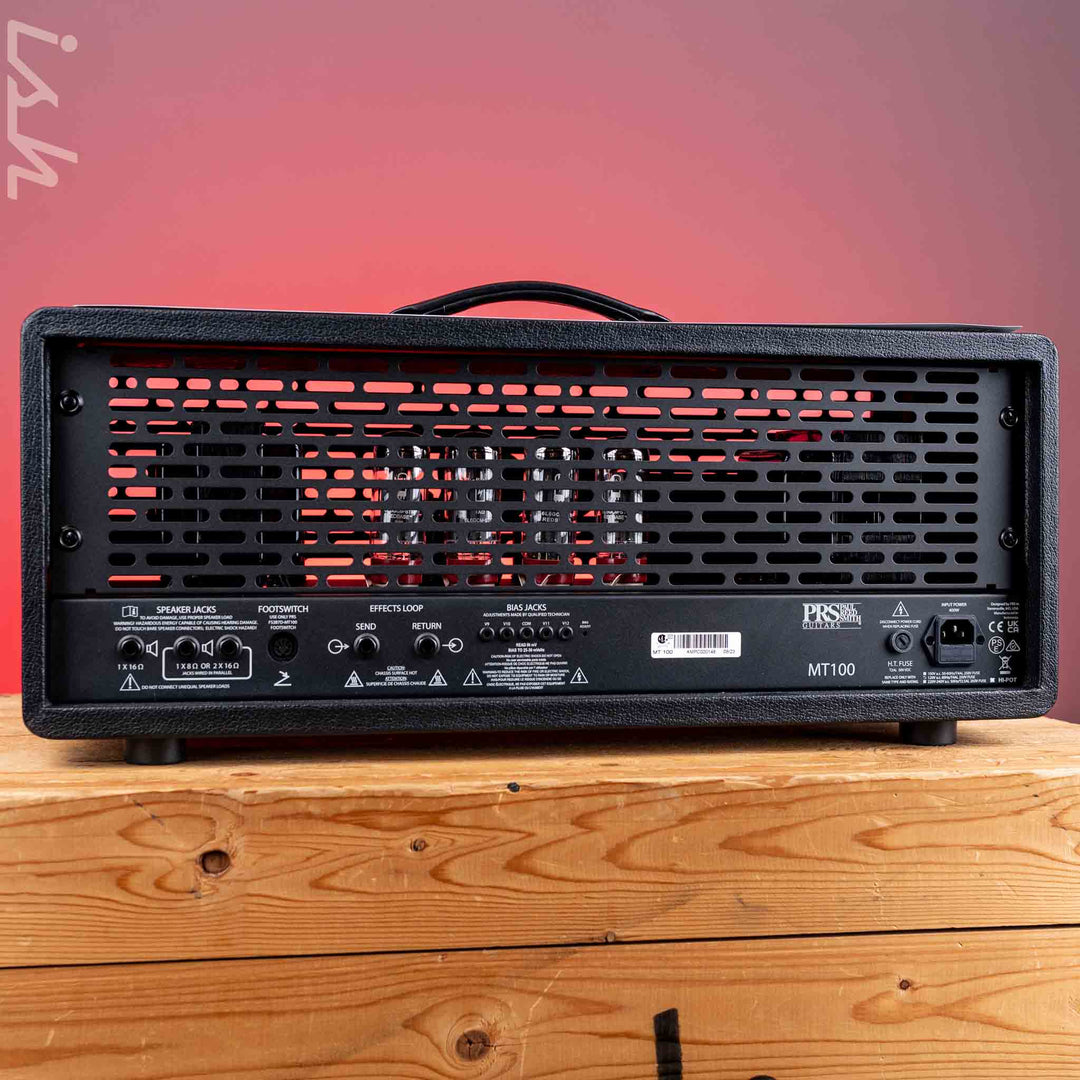 PRS MT 100 Mark Tremonti 100W Tube Amp Head Stealth Black