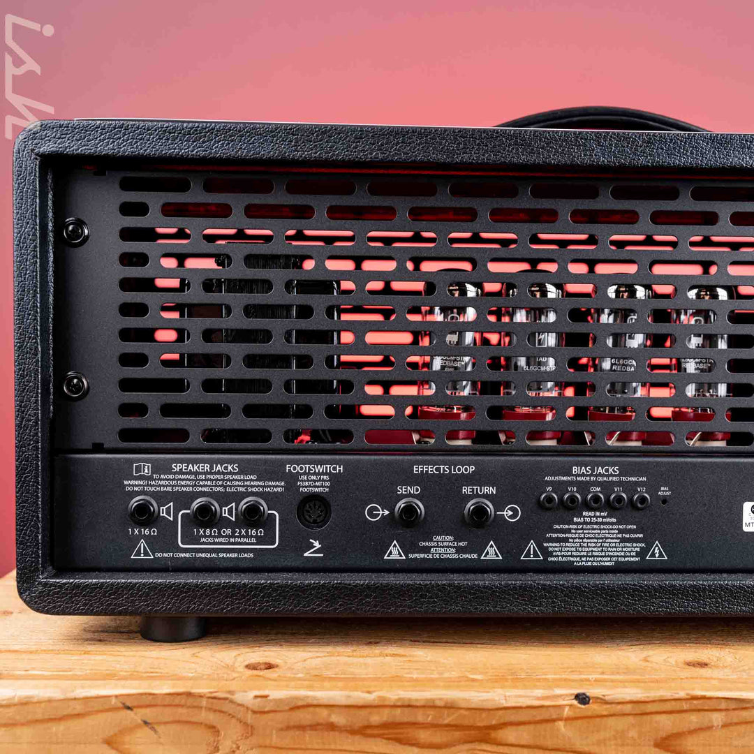 PRS MT 100 Mark Tremonti 100W Tube Amp Head Stealth Black