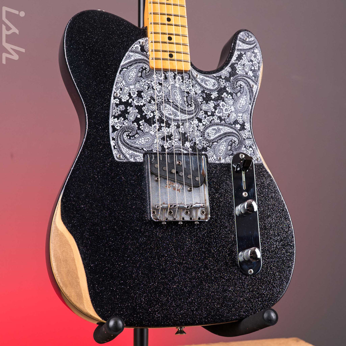 2022 Fender Brad Paisley Esquire Black Sparkle
