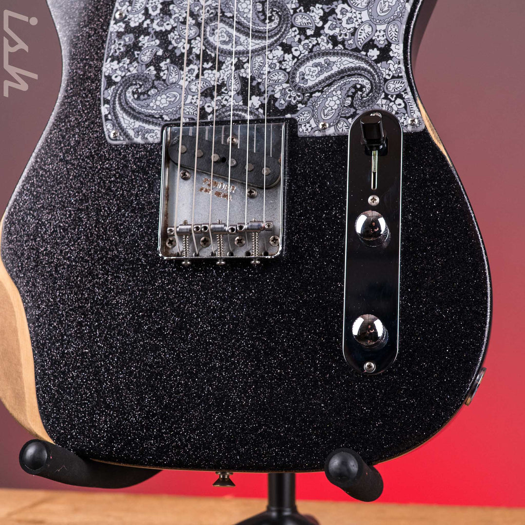 2022 Fender Brad Paisley Esquire Black Sparkle