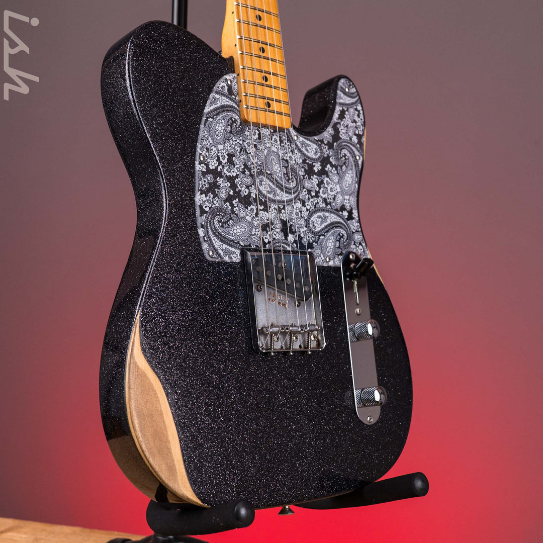 2022 Fender Brad Paisley Esquire Black Sparkle