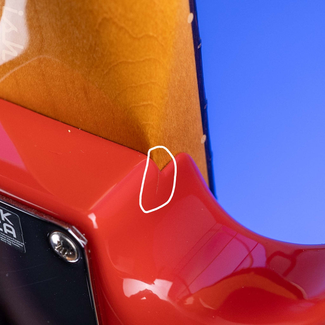 2023 Fender Bass VI Vintera Fiesta Red