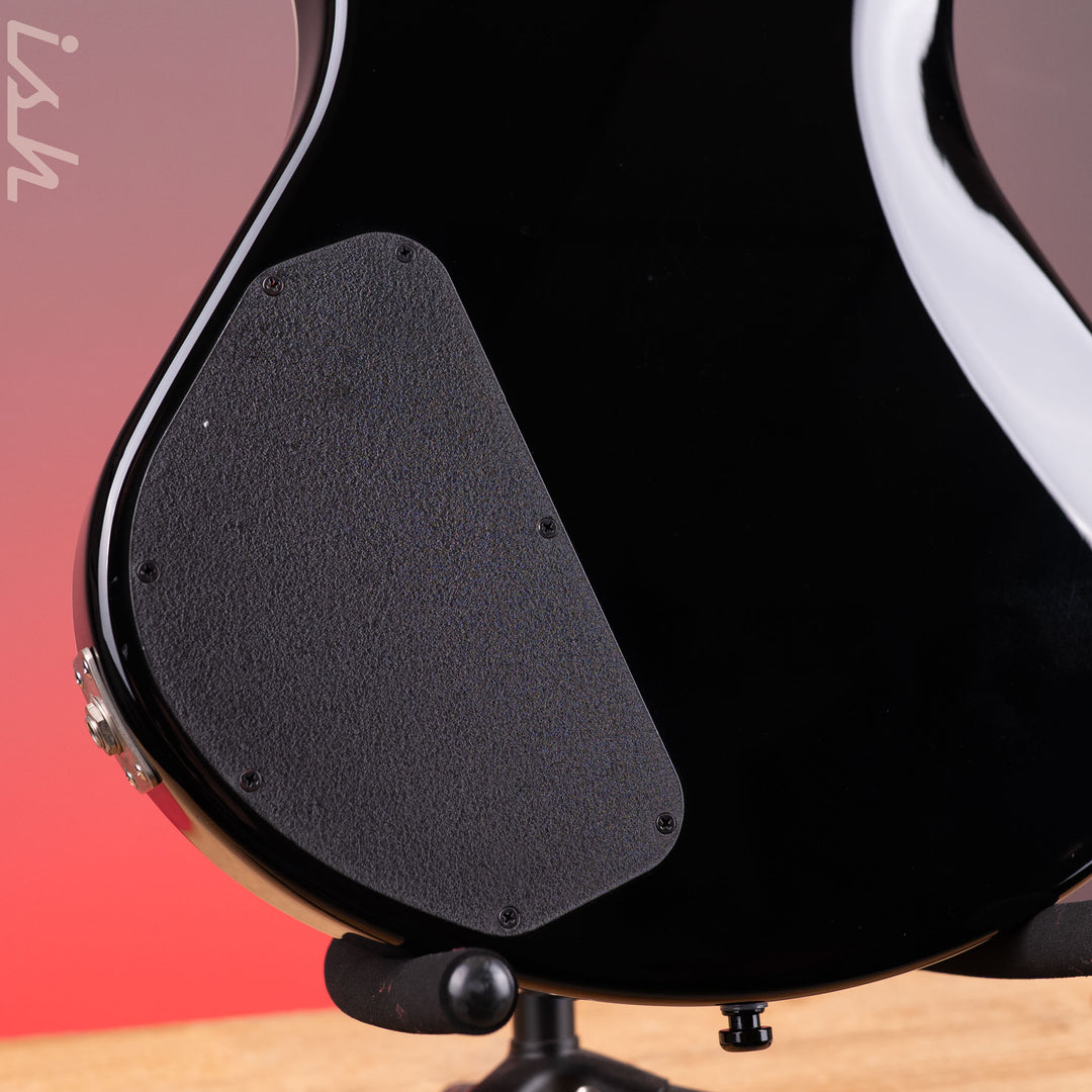 2013 Ernie Ball Music Man Armada Flame Black Trans