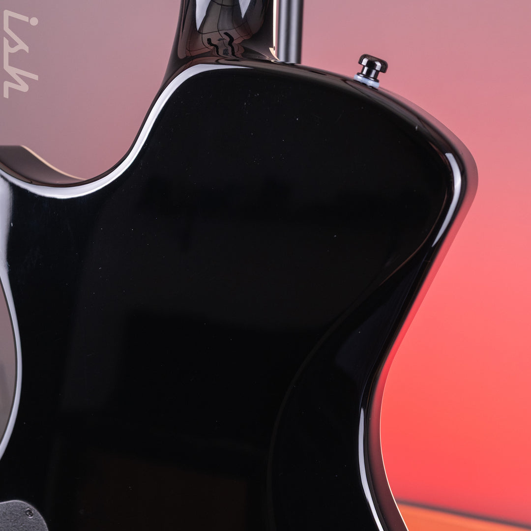 2013 Ernie Ball Music Man Armada Flame Black Trans