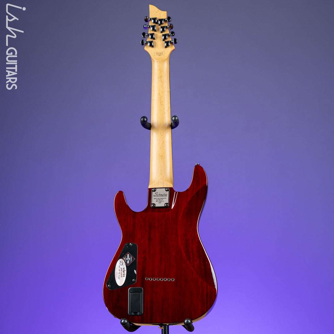2012 Schecter Damien Elite Crimson 8 String