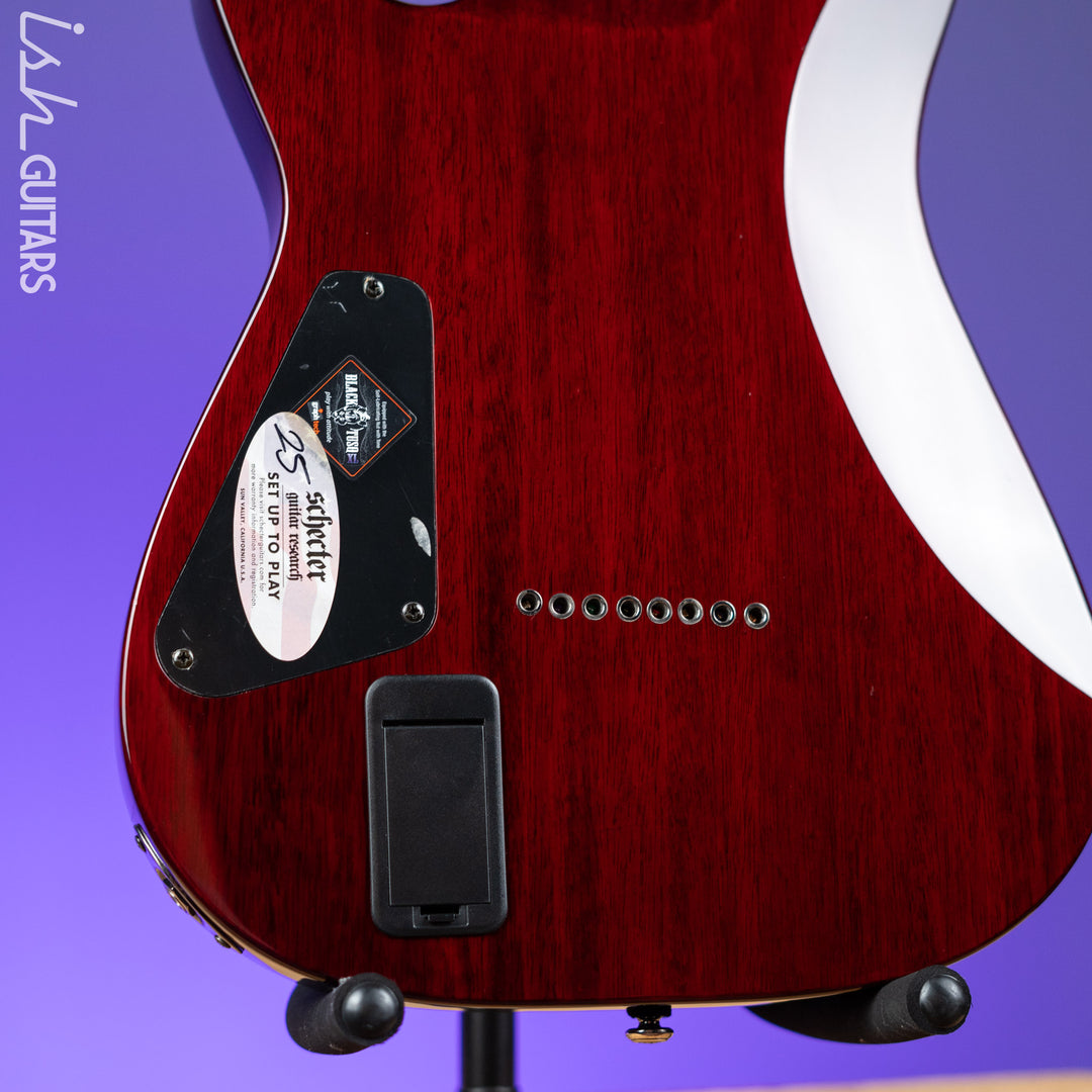 2012 Schecter Damien Elite Crimson 8 String