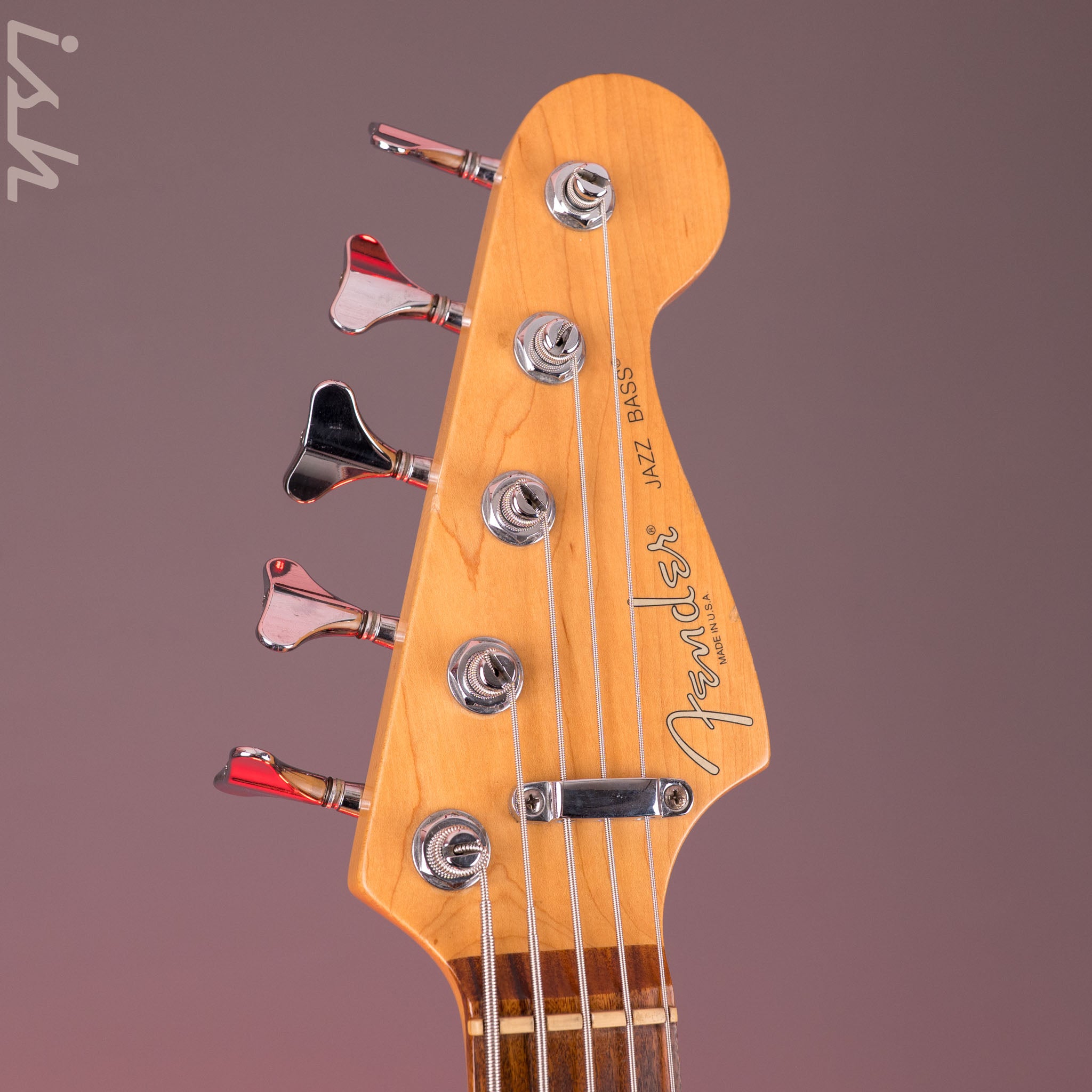1996 Fender 50th Anniversary USA Jazz Bass Deluxe Active Blue