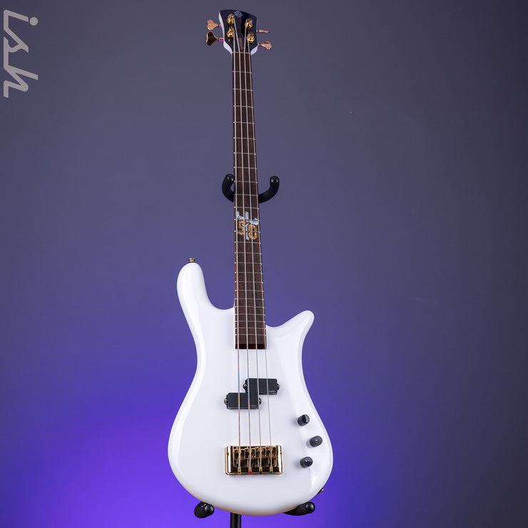 Spector Euro 4 CST Ian Hill Signature Limited Edition Gloss White